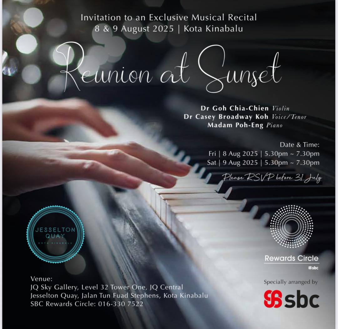 Reunion at Sunset – A Musical Evening in Kota Kinabalu